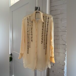 Oversized sequin shirt ZW collection